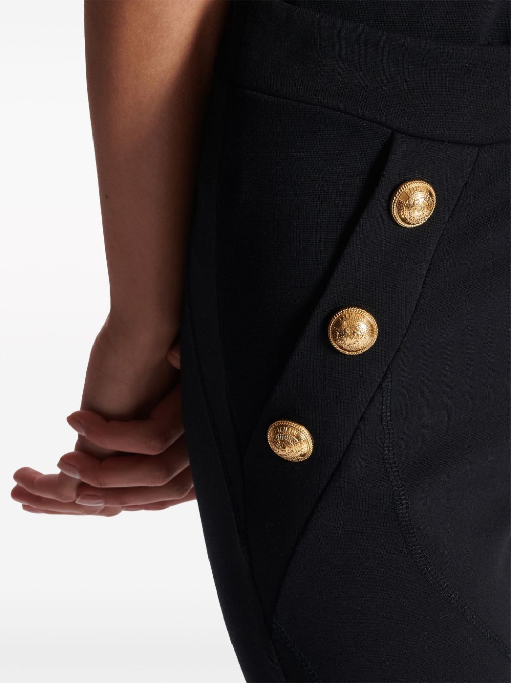 Balmain Trousers BLACK CF1OC036JH300PA (Balmain / アクティブウェア ) | Balmain (バルマン)(2)