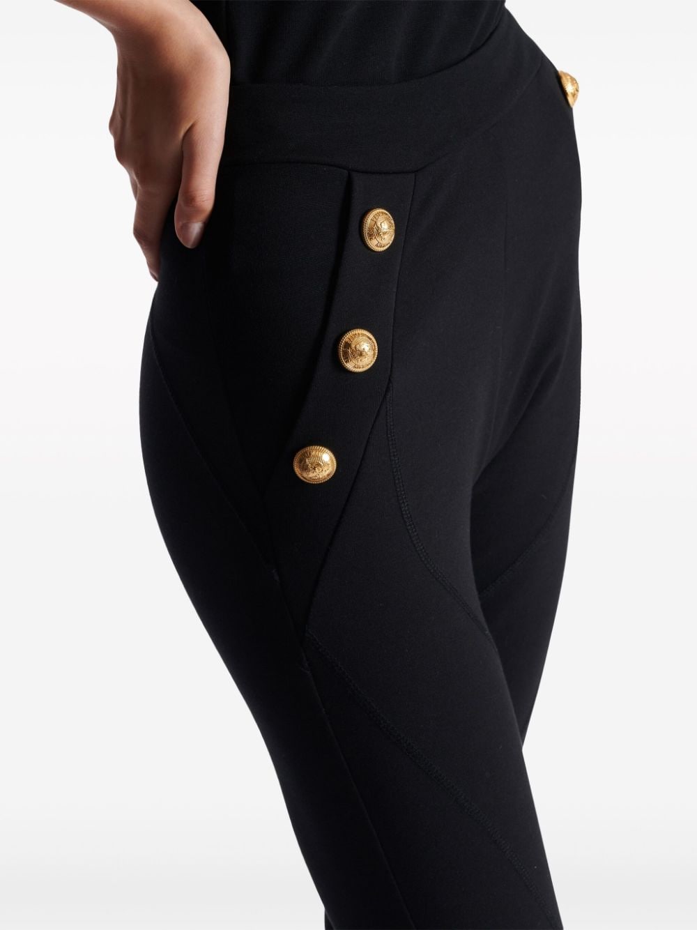 Balmain Trousers BLACK CF1OC036JH300PA (Balmain / アクティブウェア ) | Balmain (バルマン)(3)