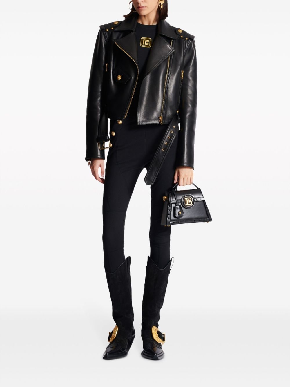 Balmain Trousers BLACK CF1OC036JH300PA (Balmain / アクティブウェア ) | Balmain (バルマン)(4)