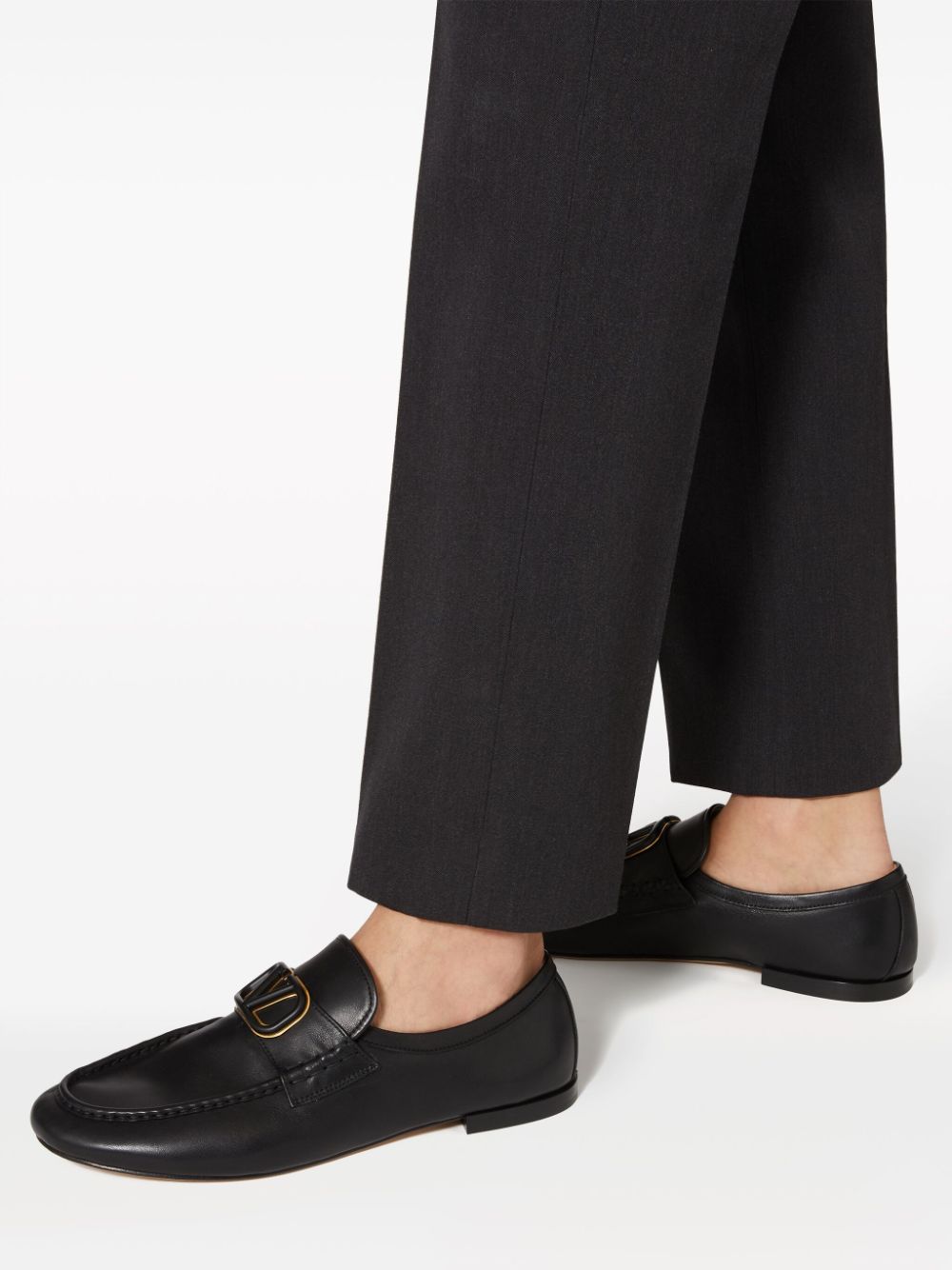 Valentino Garavani Flat shoes Black 4Y2S0H80DQF0NO (Valentino Garavani / ローファー ) | Valentino Garavani (ヴァレンティノ)(4)