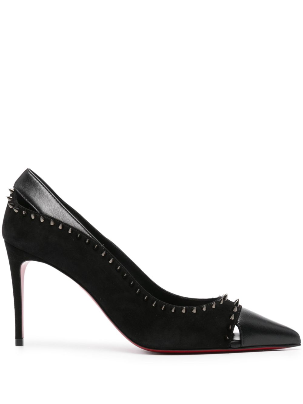 Christian Louboutin With Heel BLACK 1240509DUVETTEB439 (Christian Louboutin / パンプス・ハイヒール ) | Christian Louboutin (クリスチャン ルブタン)