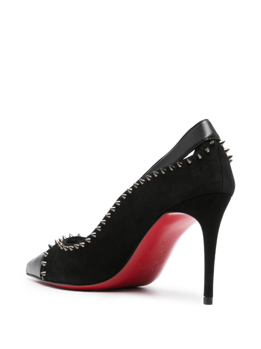 Christian Louboutin With Heel BLACK 1240509DUVETTEB439 (Christian Louboutin / パンプス・ハイヒール ) | Christian Louboutin (クリスチャン ルブタン)(2)