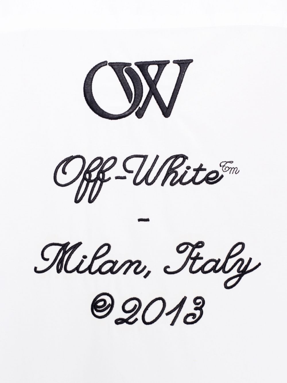 Off White Shirts White OMGE004S24FAB0020110 (Off-White / シャツ・ブラウス ) | Off-White (オフホワイト)(3)