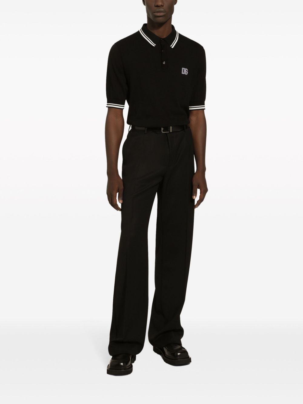 Dolce & Gabbana T-shirts and Polos Black GXZ02ZJBCBZN0000 (Dolce & Gabbana / ポロシャツ ) | Dolce & Gabbana (ドルチェガッバーナ)(1)