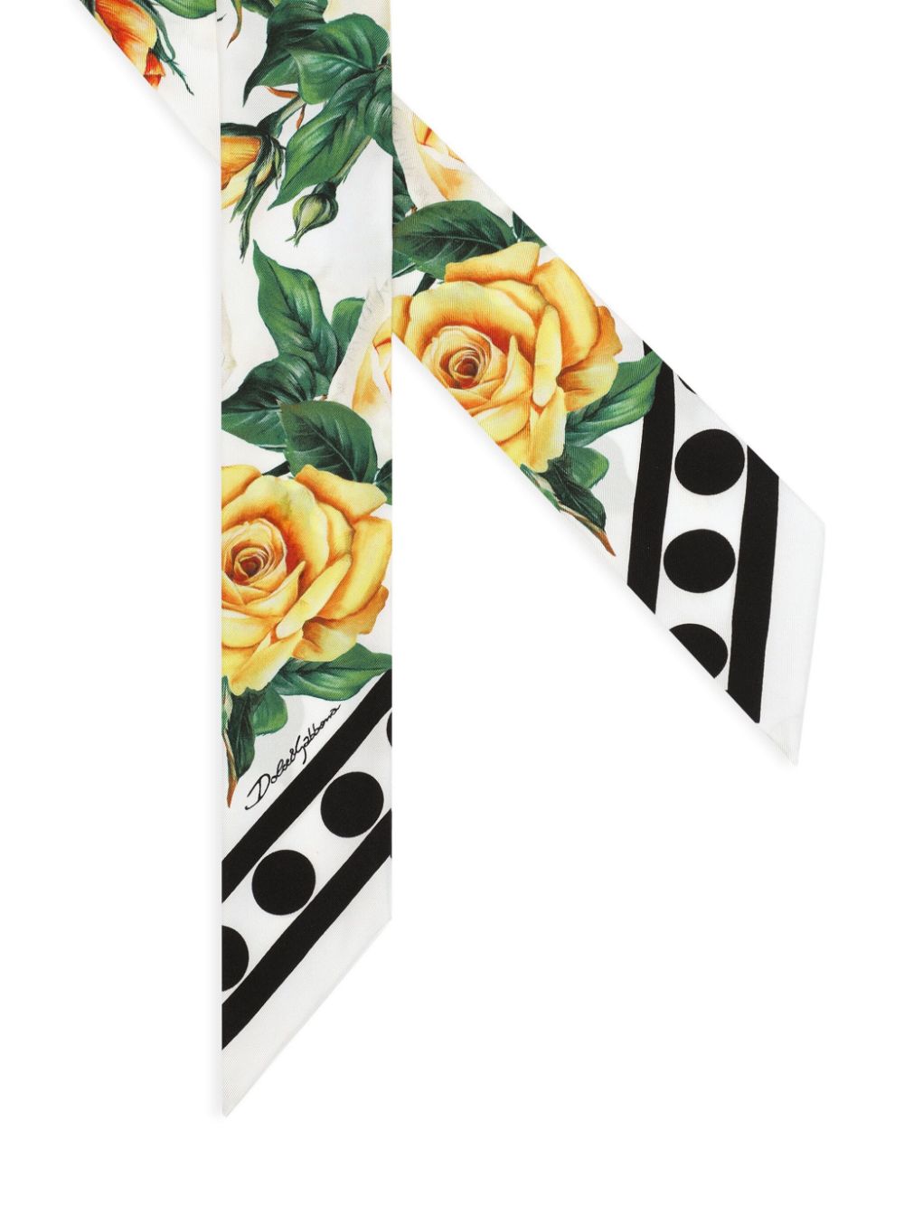 Dolce & Gabbana Scarfs WHITE FS215AGDAWYHA3VO (Dolce & Gabbana / スカーフ・マフラー ) | Dolce & Gabbana (ドルチェガッバーナ)(1)