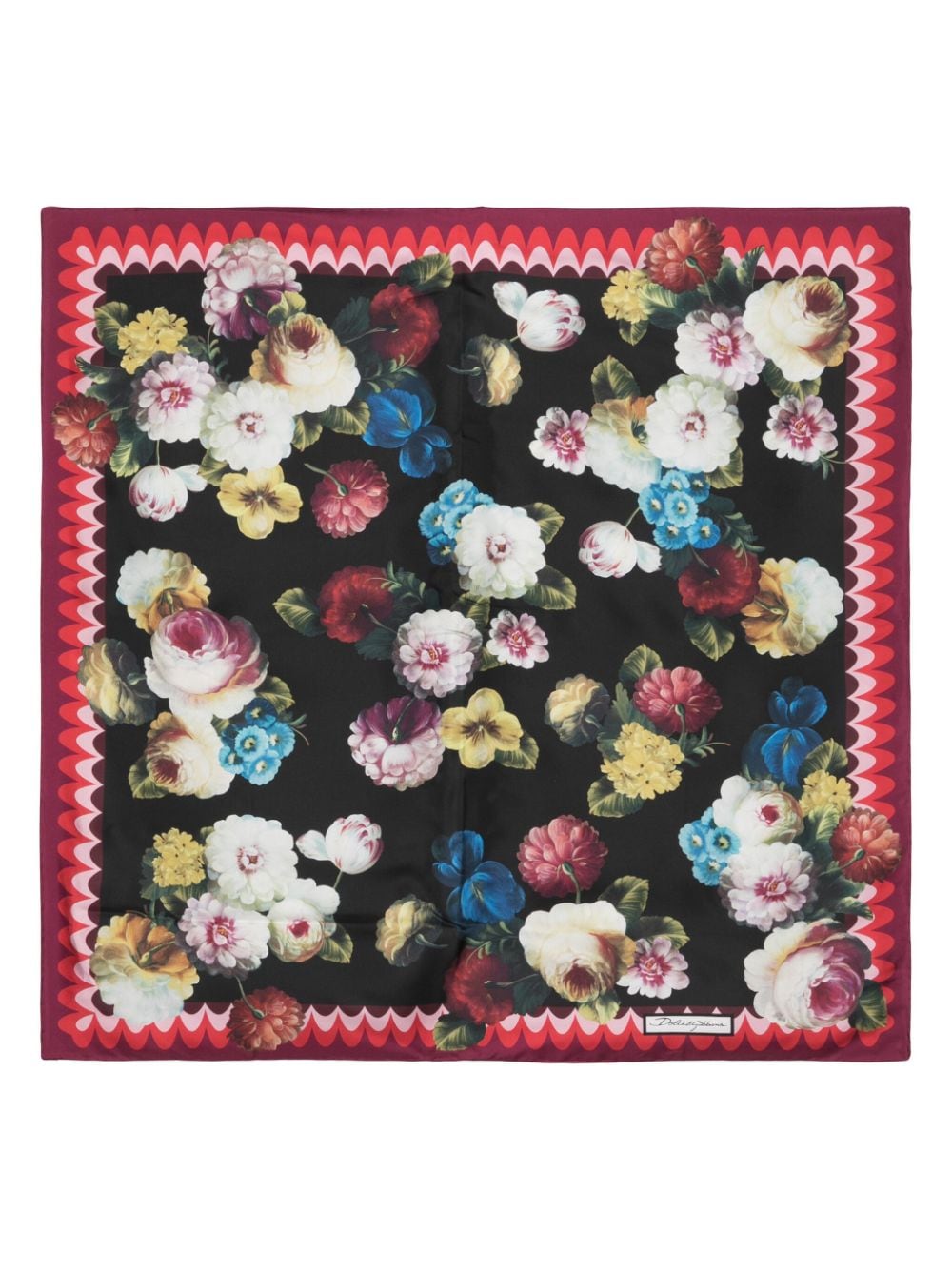 Dolce & Gabbana Scarfs Black FN090RGDB7HHH4YF (Dolce & Gabbana / スカーフ・マフラー ) | Dolce & Gabbana (ドルチェガッバーナ)