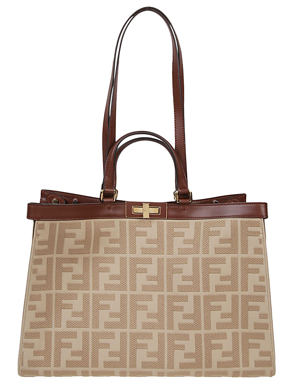 Fendi Bags.. Beige 8BH374A9P6F1E1A (FENDI / ハンドバッグ・ショルダーバッグ ) | FENDI (フェンディ)