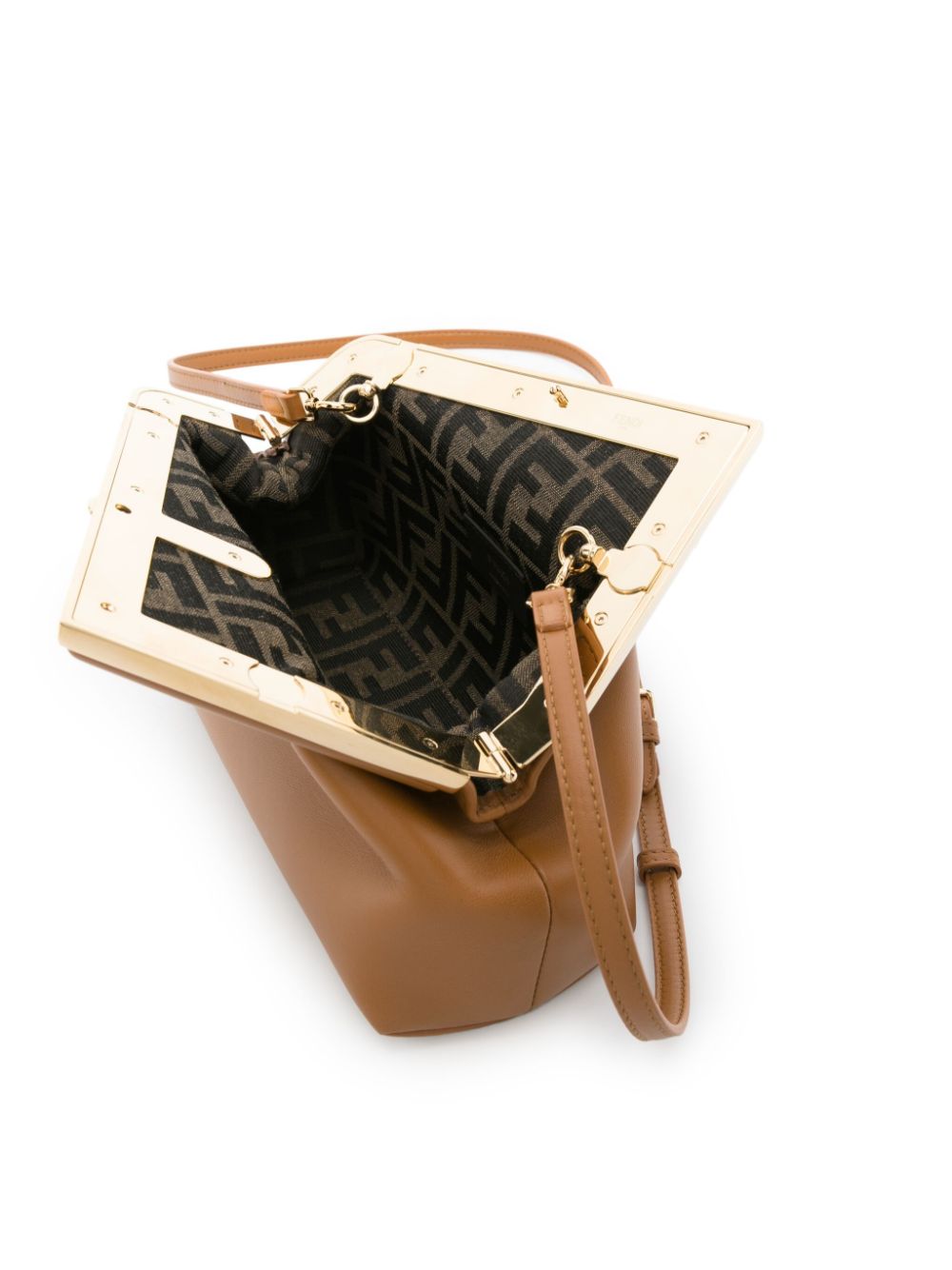 Fendi Bags.. Leather Brown 8BP129ABVEF0NYJ (FENDI / クラッチバッグ・ポーチ ) | FENDI (フェンディ)(3)