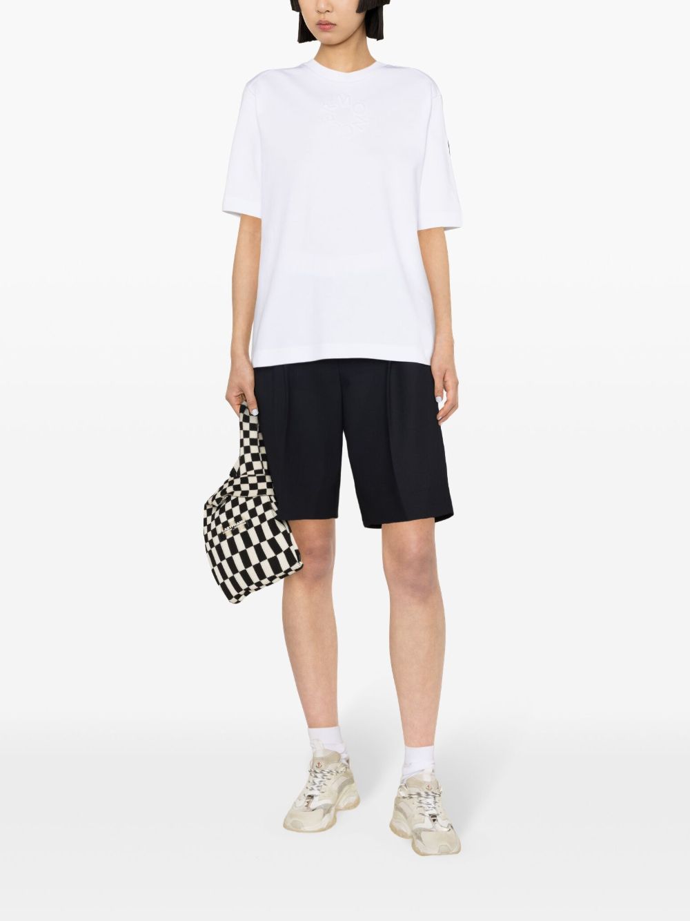 Moncler T-shirts and Polos WHITE 8C00002D89A17001 (Moncler / Tシャツ・カットソー ) | Moncler (モンクレール)(3)