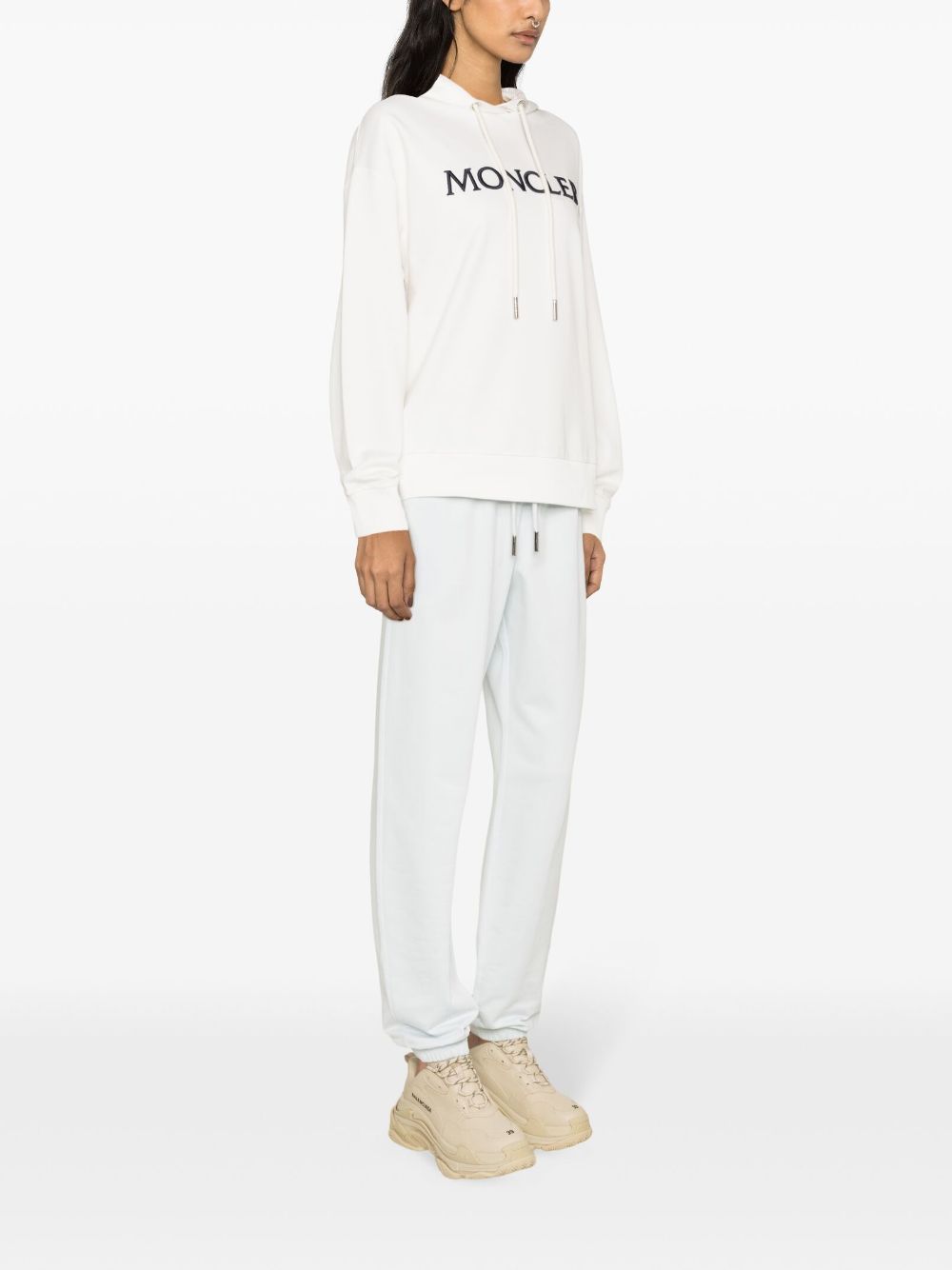 Moncler Sweaters White 8G0001689A1K037 (Moncler / スウェット・フーディー ) | Moncler (モンクレール)(2)