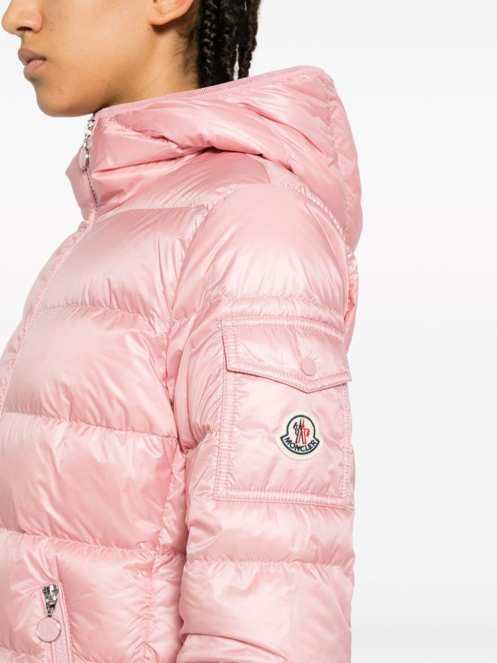 Moncler Coats Pink 1A00064595ZZGLES500 (Moncler / ダウンジャケット・コート ) | Moncler (モンクレール)(4)