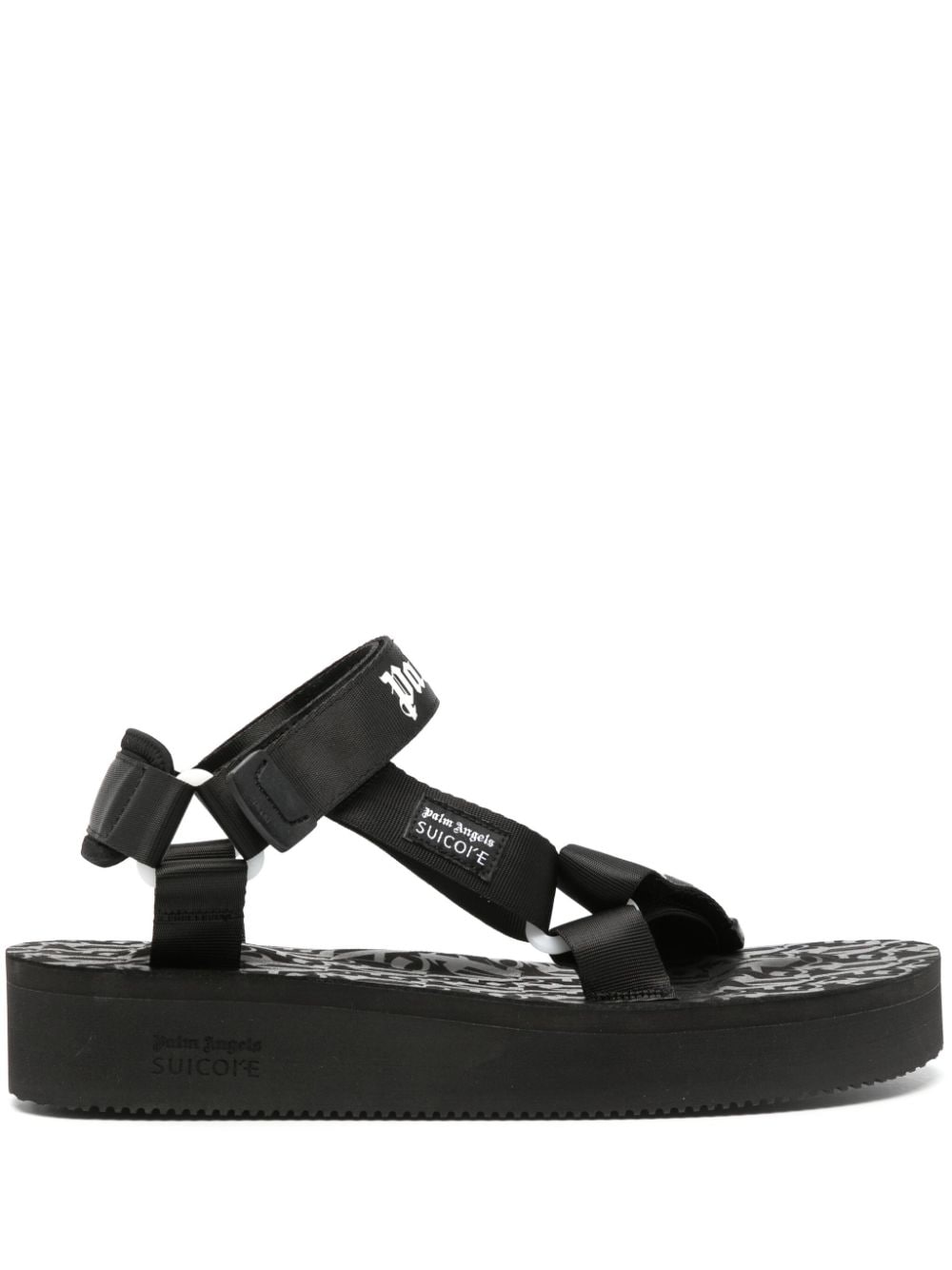 PALM ANGELS X SUICOKE Sneakers Black PMIH011S24MAT0011001 (Palm Angels / サンダル ) | Palm Angels (パームエンジェルス)