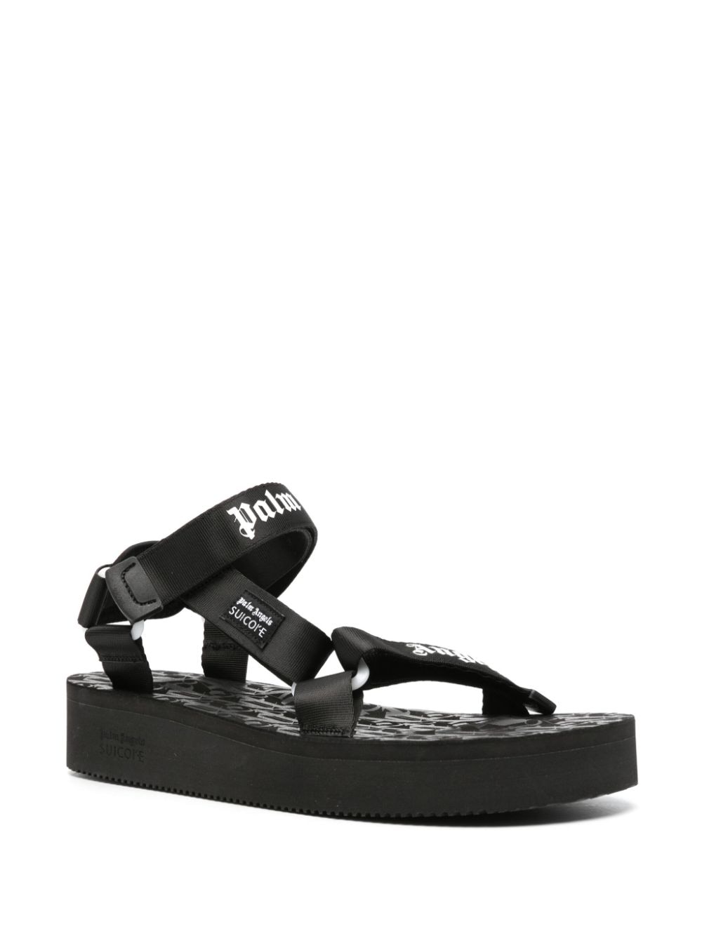 PALM ANGELS X SUICOKE Sneakers Black PMIH011S24MAT0011001 (Palm Angels / サンダル ) | Palm Angels (パームエンジェルス)(2)