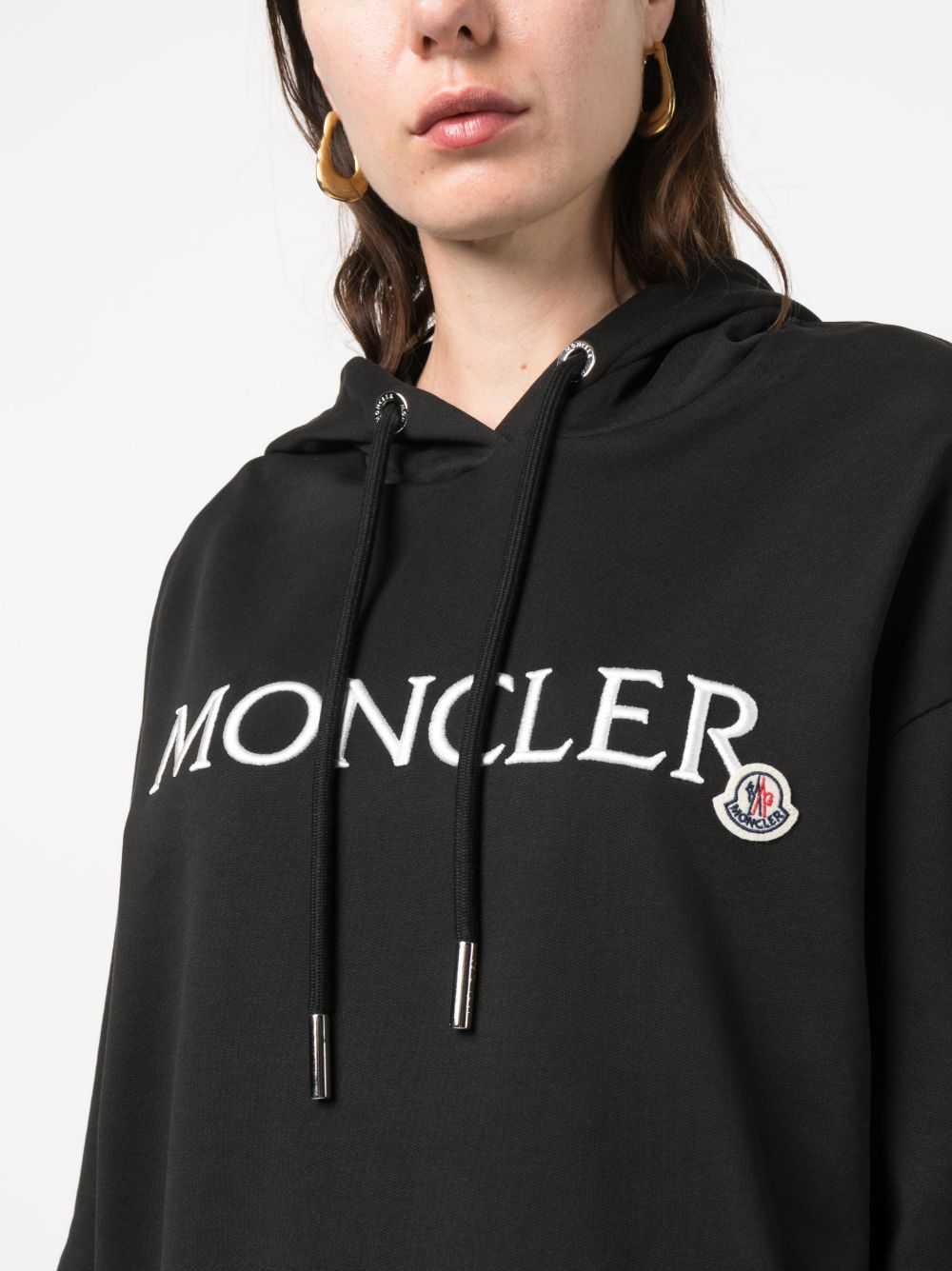 Moncler Sweaters Black 8G0001689A1K999 (Moncler / スウェット・フーディー ) | Moncler (モンクレール)(2)