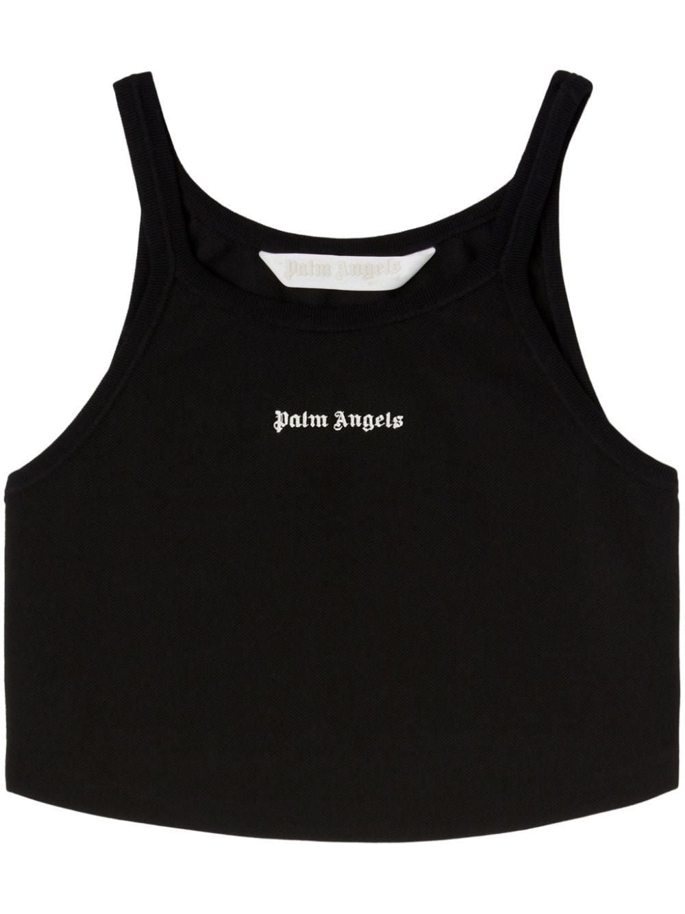 Palm Angels Top Black PWAD060S24FAB0021003 (Palm Angels / タンクトップ・キャミソール ) | Palm Angels (パームエンジェルス)