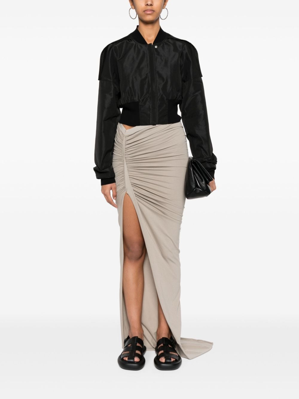 Rick Owens Coats Black RP01D2719FK09 (Rick Owens / カジュアルジャケット ) | Rick Owens (リック オウエンス)(4)