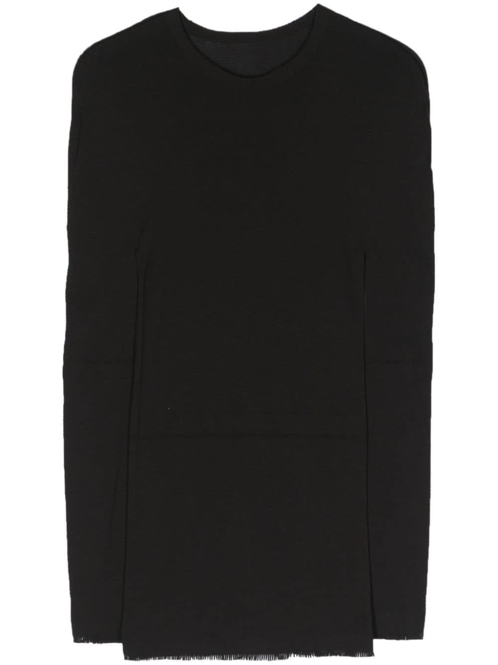 Issey Miyake Sweaters Black IM46KK88245 (ISSEY MIYAKE / ニット・セーター・カーディガン ) | ISSEY MIYAKE (イッセイ ミヤケ)