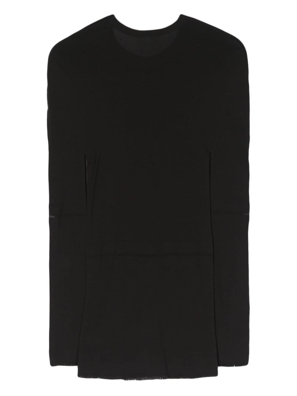 Issey Miyake Sweaters Black IM46KK88245 (ISSEY MIYAKE / ニット・セーター・カーディガン ) | ISSEY MIYAKE (イッセイ ミヤケ)(1)
