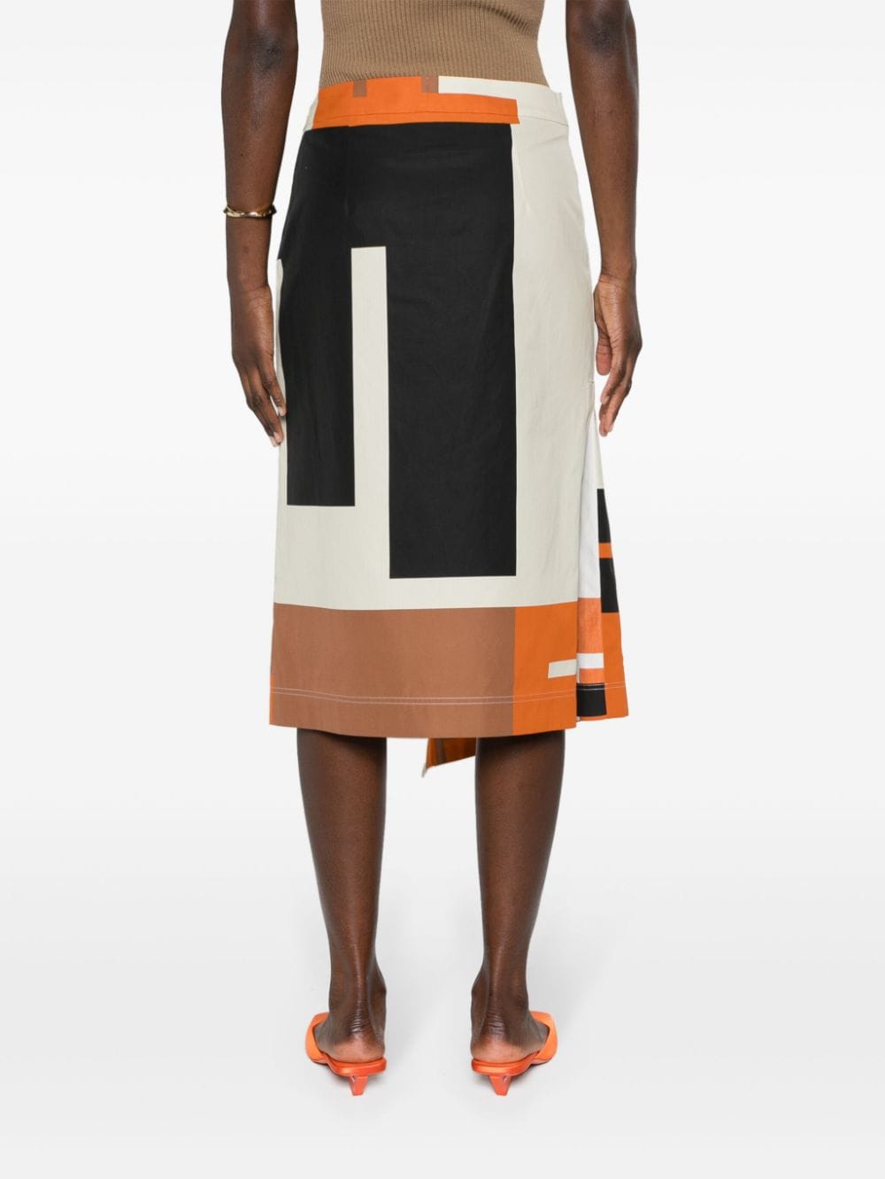 スカート FENDI FW25 Skirts (FQ7552 ARU6F1NZQ) Fendi Skirts Orange (FENDI/スカート) | FENDI（フェンディ）の