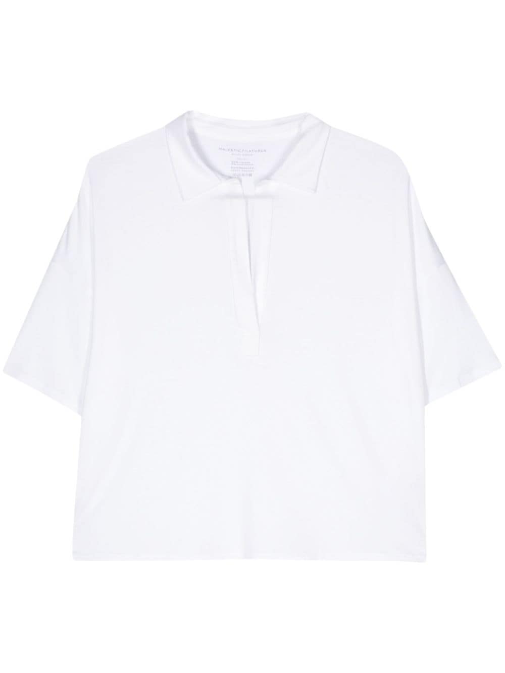 Majestic T-shirts and Polos White M001FPO024COLPOL001 (MAJESTIC FILATURES / ポロシャツ ) | MAJESTIC FILATURES (マジェスティック フィラチュール)