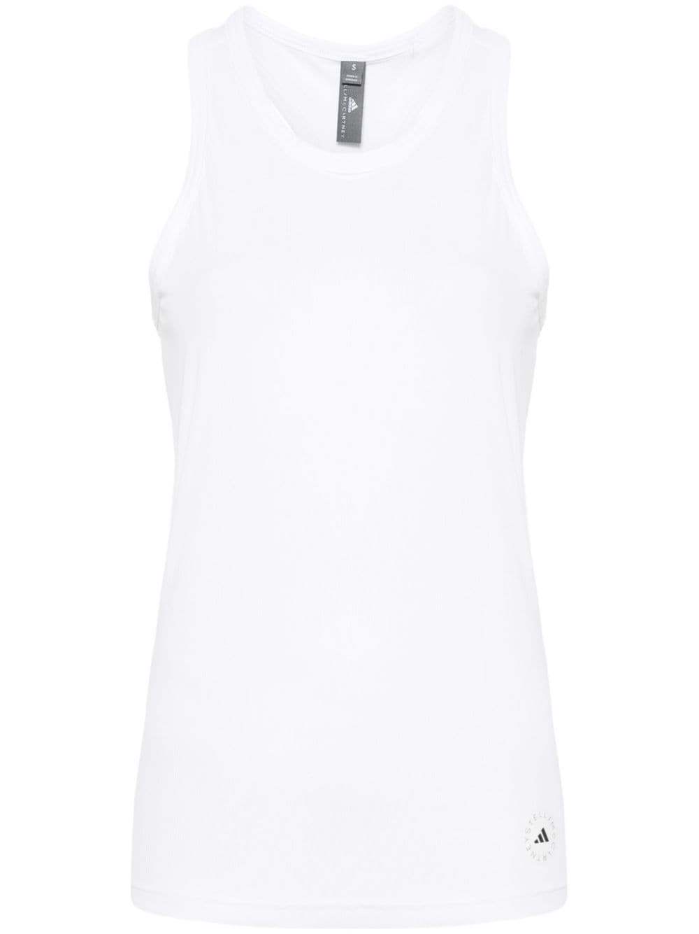 Adidas By Stella McCartney Top White IN3623WHITE (adidas by Stella McCartney / タンクトップ・キャミソール ) | adidas by Stella McCartney (アディダス バイ ステラ マッカートニー)