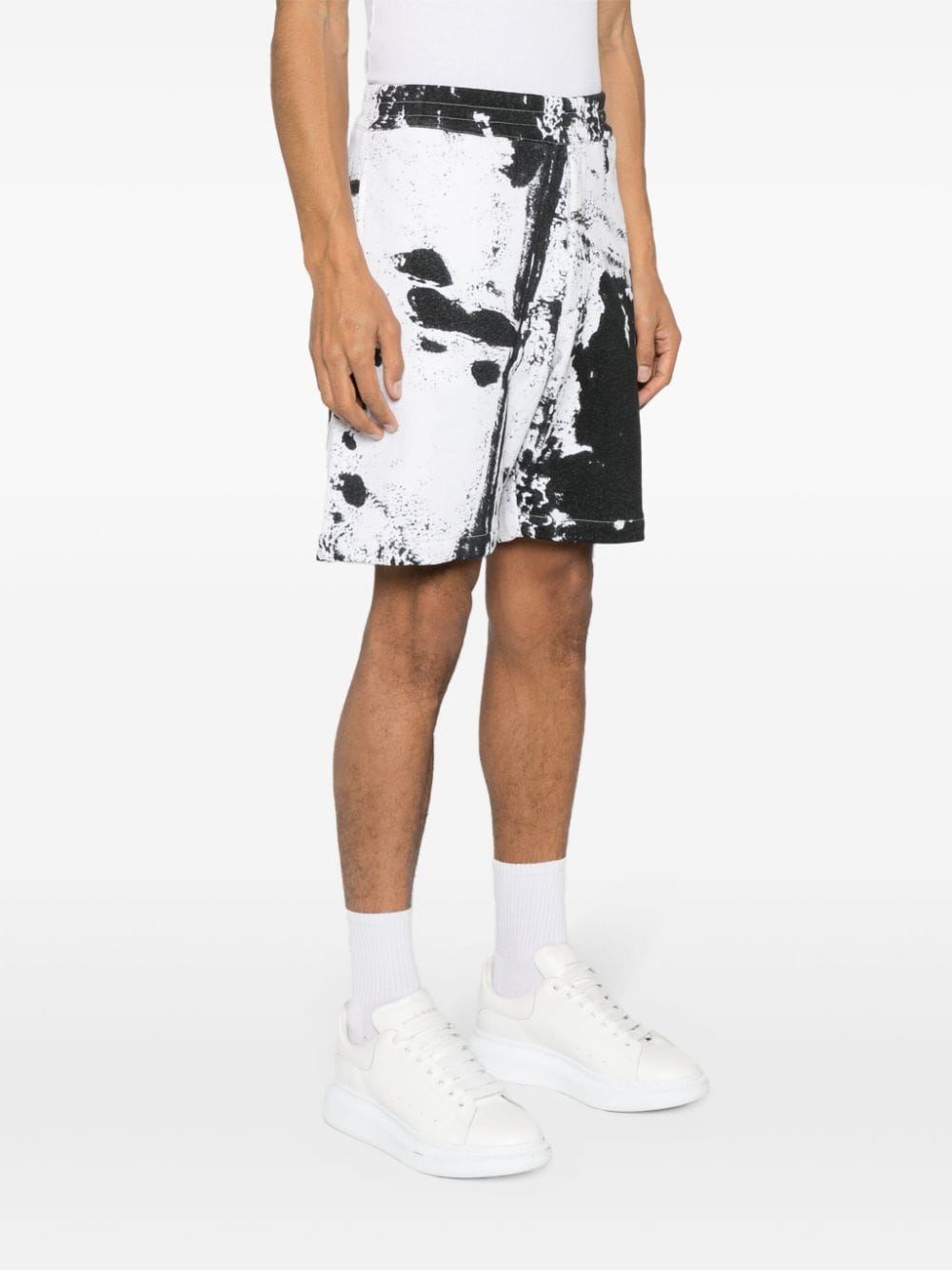 Alexander McQueen Shorts White 781888QXAAW9080 (Alexander McQUEEN / ショートパンツ ) | Alexander McQUEEN (アレキサンダー・マックイーン)(2)