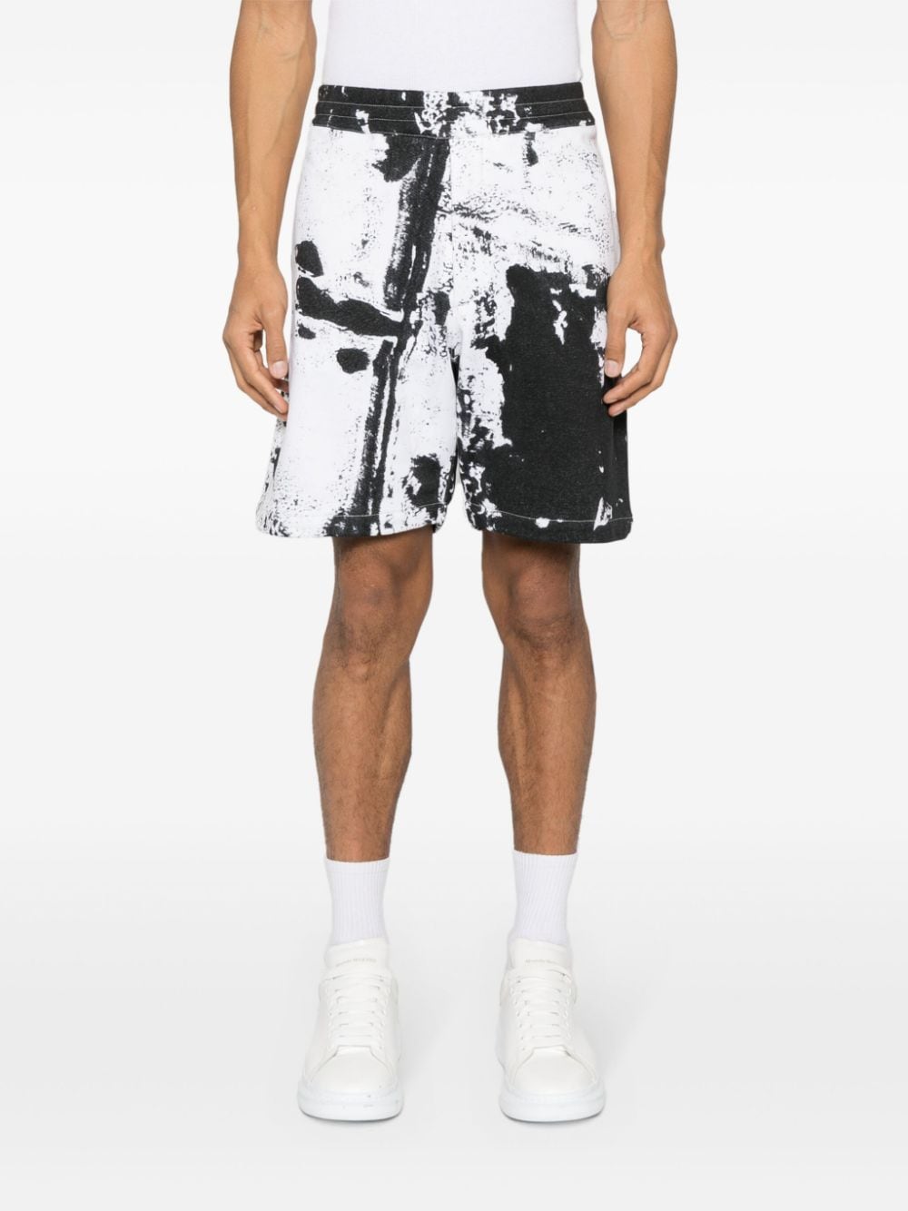 Alexander McQueen Shorts White 781888QXAAW9080 (Alexander McQUEEN / ショートパンツ ) | Alexander McQUEEN (アレキサンダー・マックイーン)(4)