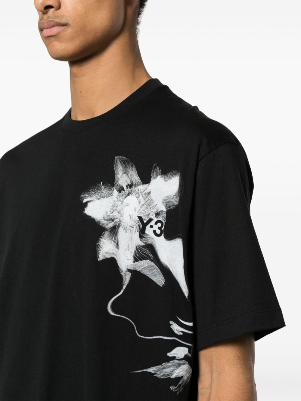 Y-3 T-shirts and Polos Black IN4353BLACK (Y-3 / Tシャツ・カットソー ) | Y-3 (ワイスリー)(1)