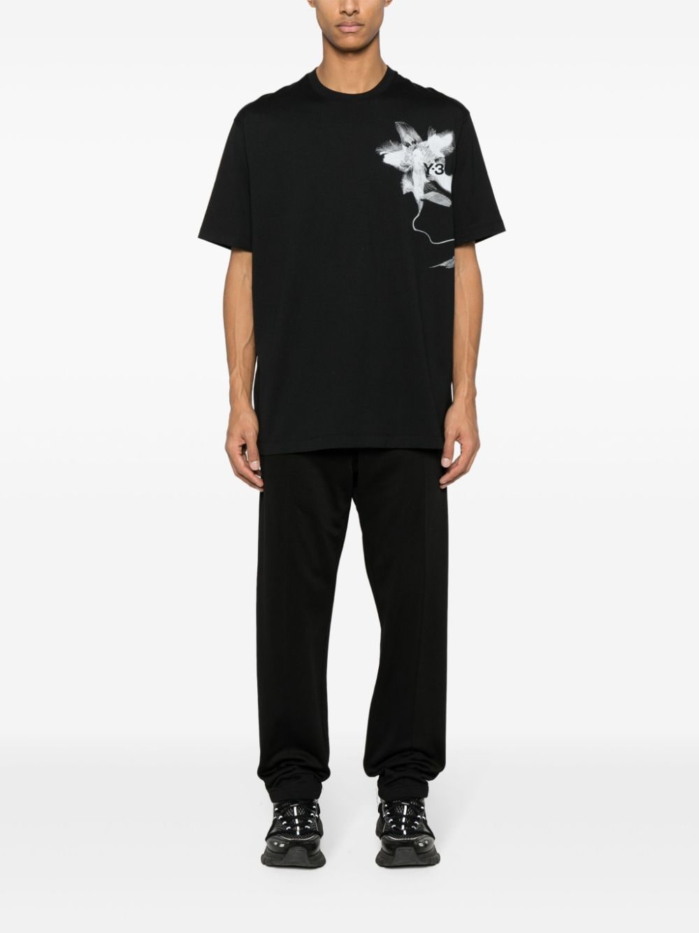Y-3 T-shirts and Polos Black IN4353BLACK (Y-3 / Tシャツ・カットソー ) | Y-3 (ワイスリー)(4)