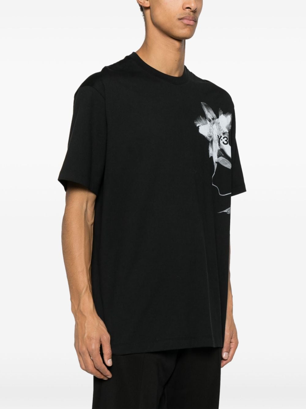 Y-3 T-shirts and Polos Black IN4353BLACK (Y-3 / Tシャツ・カットソー ) | Y-3 (ワイスリー)(5)