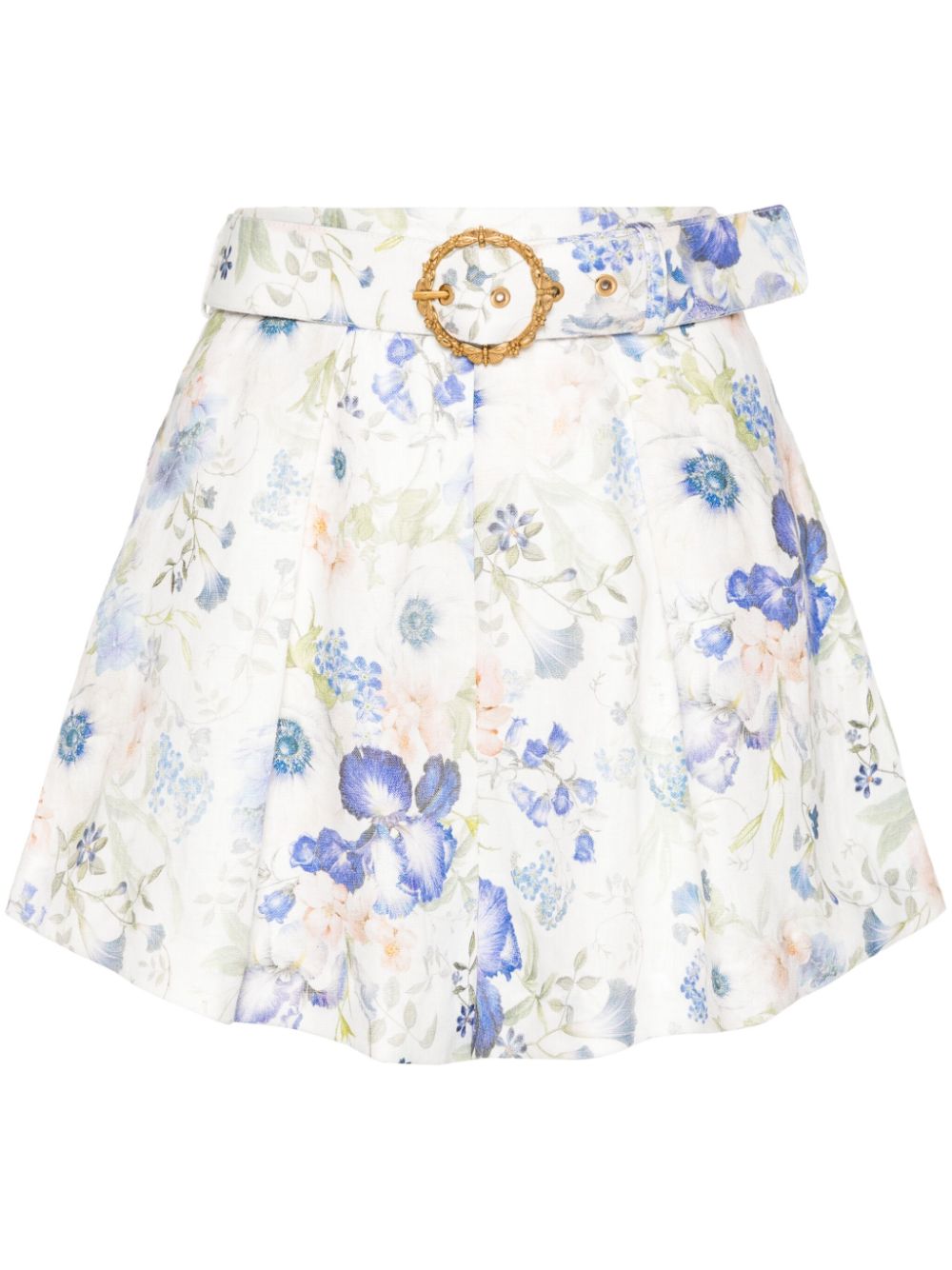 Zimmermann Shorts Blue 3826AS241BLUGRPR (ZIMMERMANN / ショートパンツ ) | ZIMMERMANN (ジマーマン)