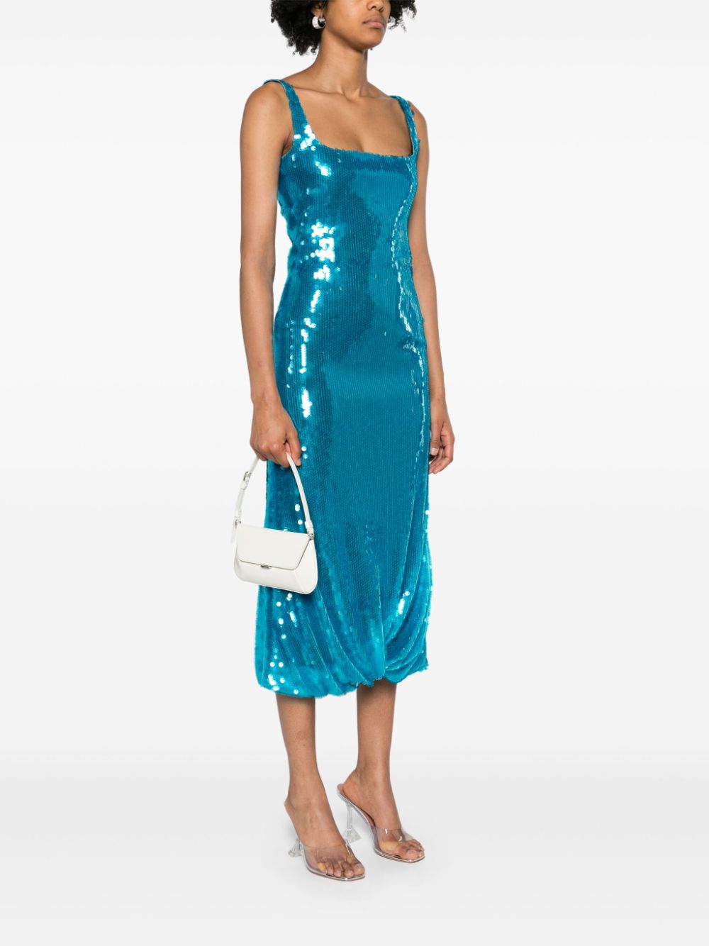 Amina Muaddi Bags.. White AMIMINISPAZZOLATOOPTICWHITE (AMINA MUADDI / ハンドバッグ・ショルダーバッグ ) | AMINA MUADDI (アミナ モアディ)(2)