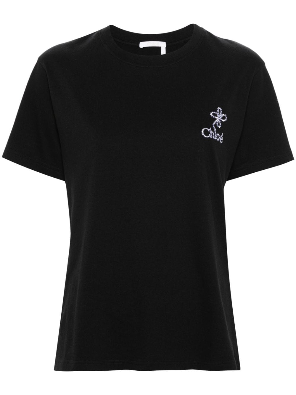 Chloè T-shirts and Polos BLACK CHC24UJH01184001 (Chloé / Tシャツ・カットソー ) | Chloé (クロエ)