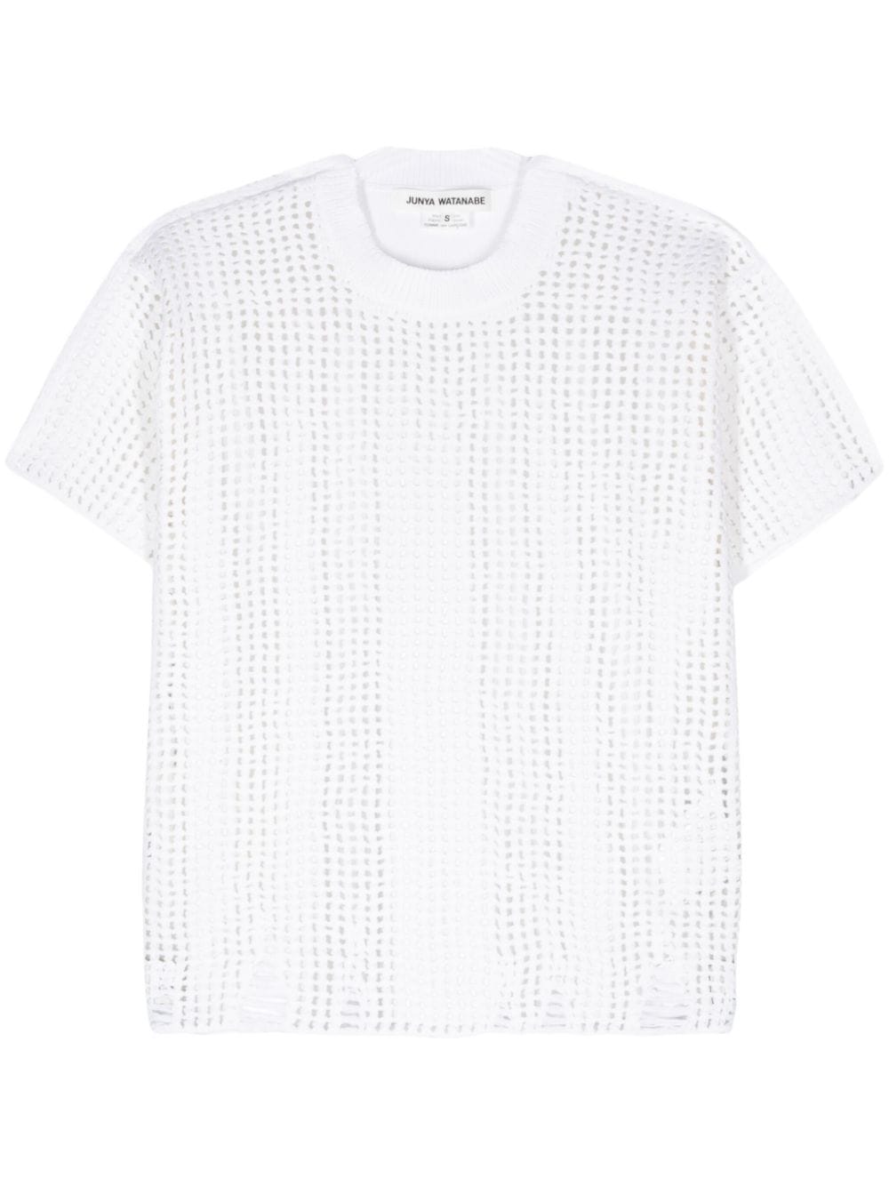 Junya Watanabe T-shirts and Polos White JMN0090512 (JUNYA WATANABE / Tシャツ・カットソー ) | JUNYA WATANABE (ジュンヤ ワタナベ)