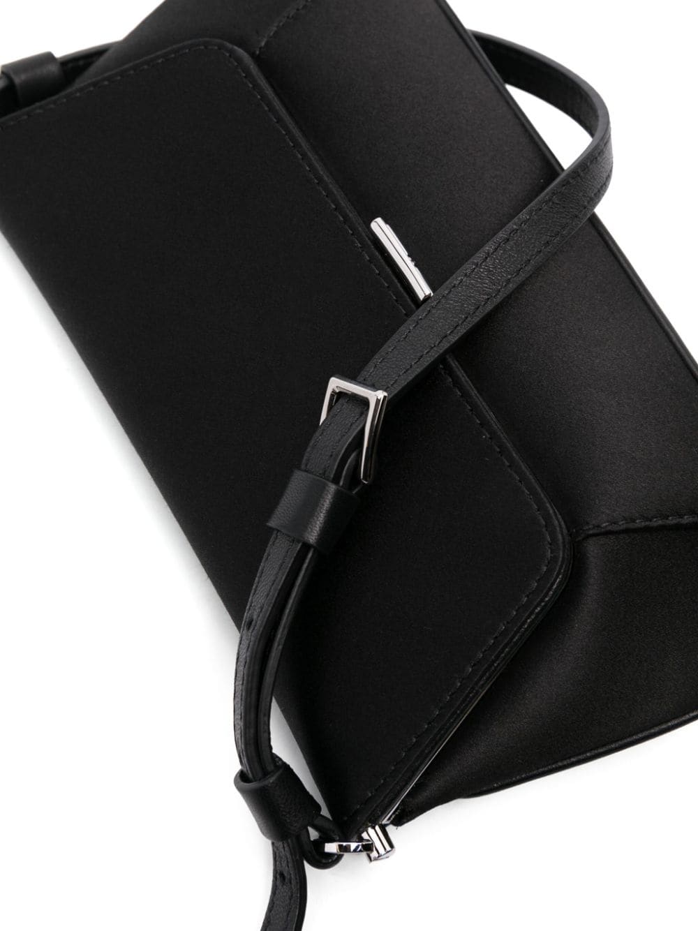 Amina Muaddi Bags.. Black AMIMINISATINBLACK (AMINA MUADDI / ハンドバッグ・ショルダーバッグ ) | AMINA MUADDI (アミナ モアディ)(2)