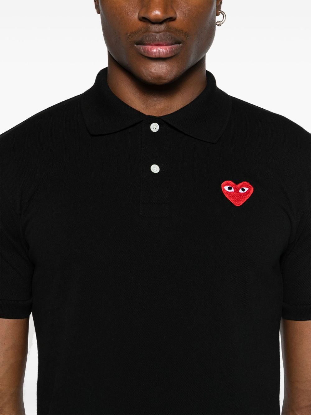 Comme des Garcons T-shirts and Polos Black AXT006D1 (Comme Des Garçons / ポロシャツ ) | Comme Des Garçons (コムデギャルソン)(2)