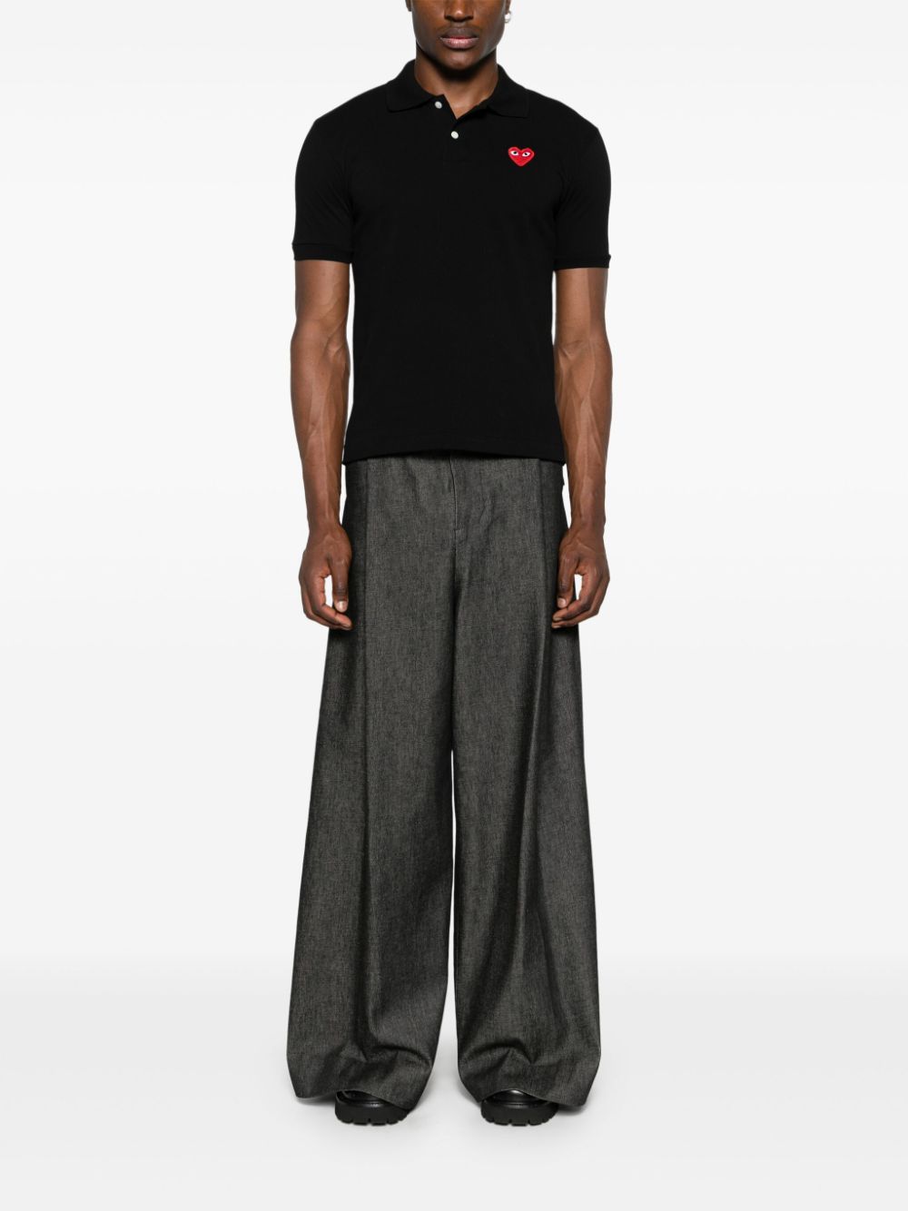 Comme des Garcons T-shirts and Polos Black AXT006D1 (Comme Des Garçons / ポロシャツ ) | Comme Des Garçons (コムデギャルソン)(3)