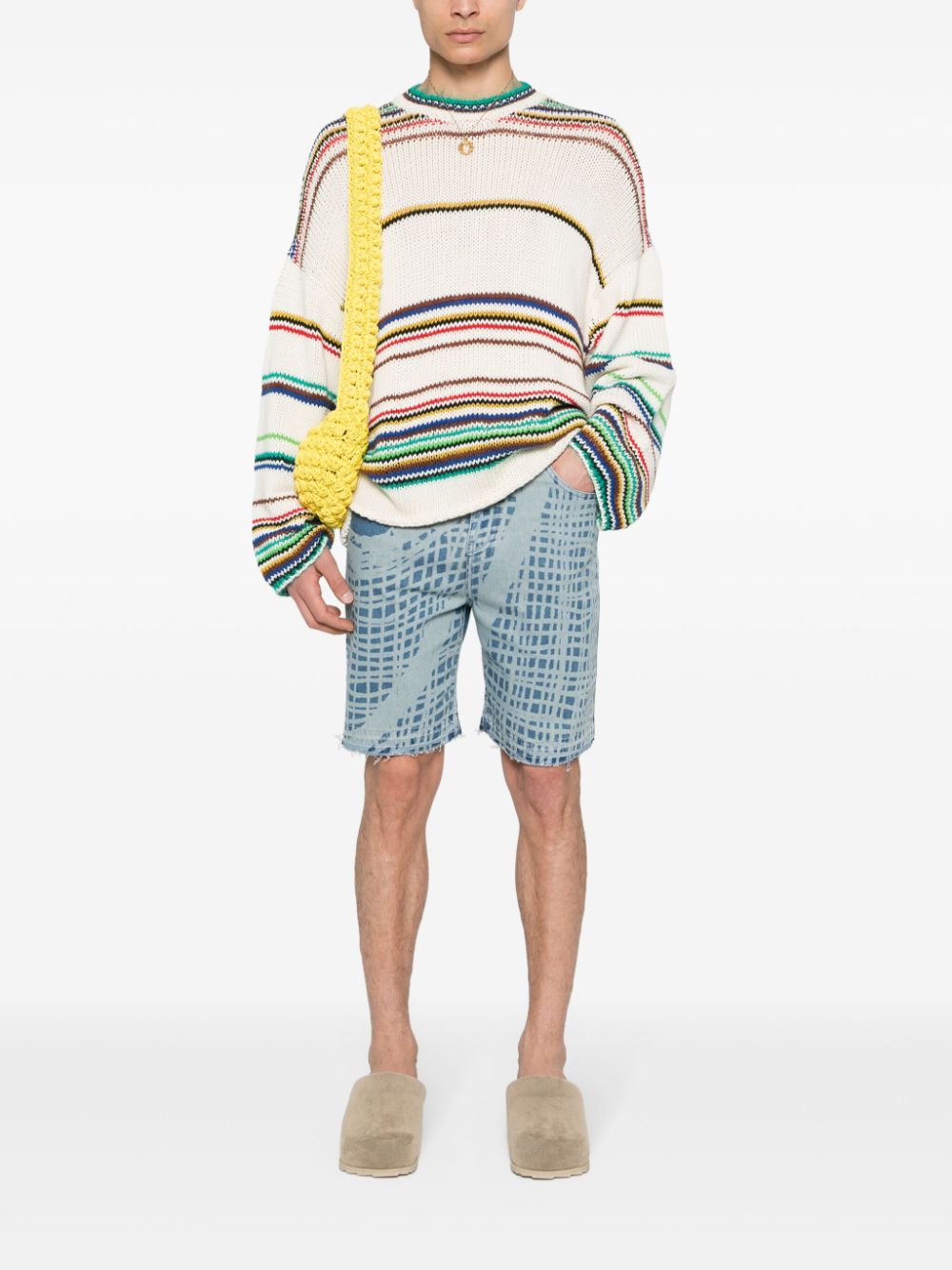 LOEWE PAULA'S IBIZA Sweaters Beige H616Y14K552423 (LOEWE / ニット・セーター・カーディガン ) | LOEWE (ロエベ)(3)