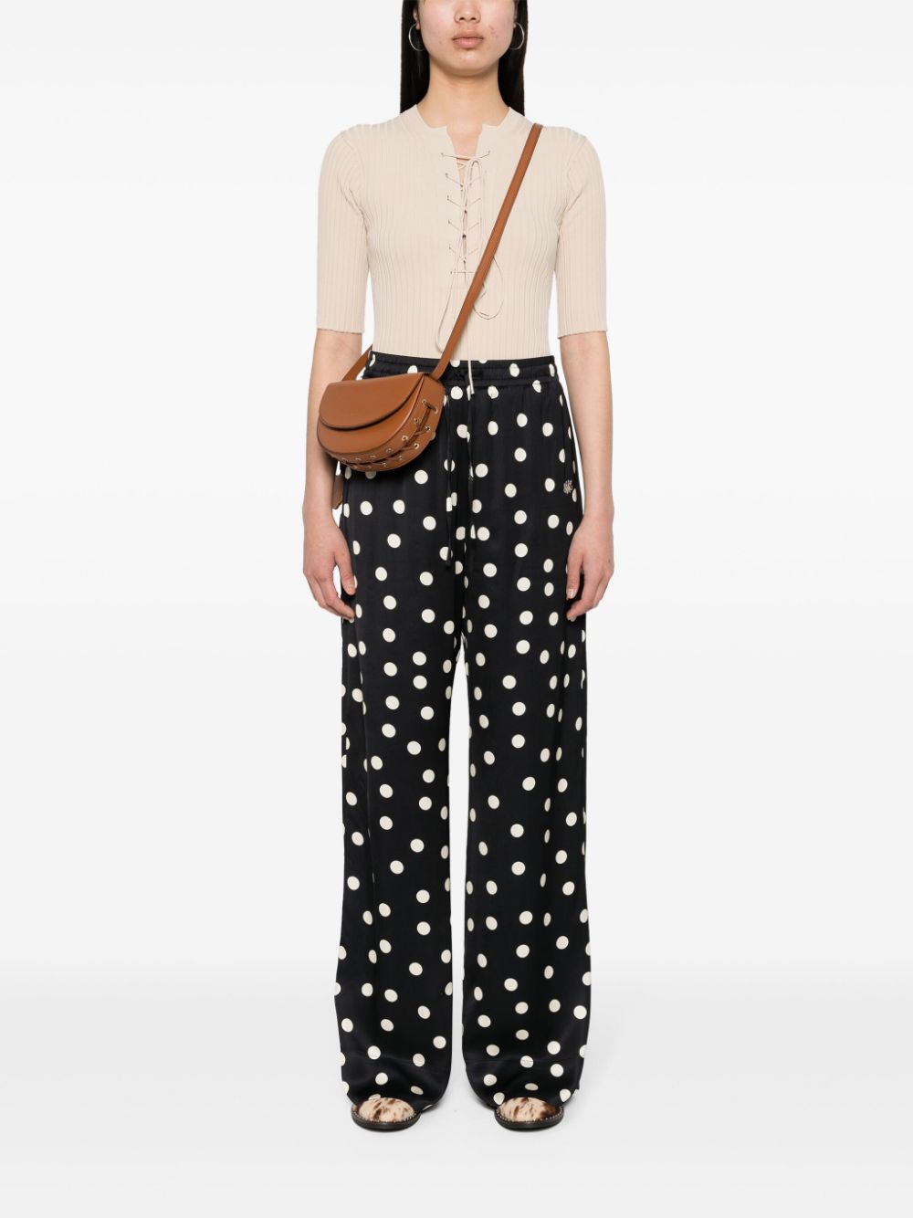 Stella McCartney Trousers Black 6401983DS3511028 (Stella McCartney / パンツ ) | Stella McCartney (ステラ マッカートニー)(2)