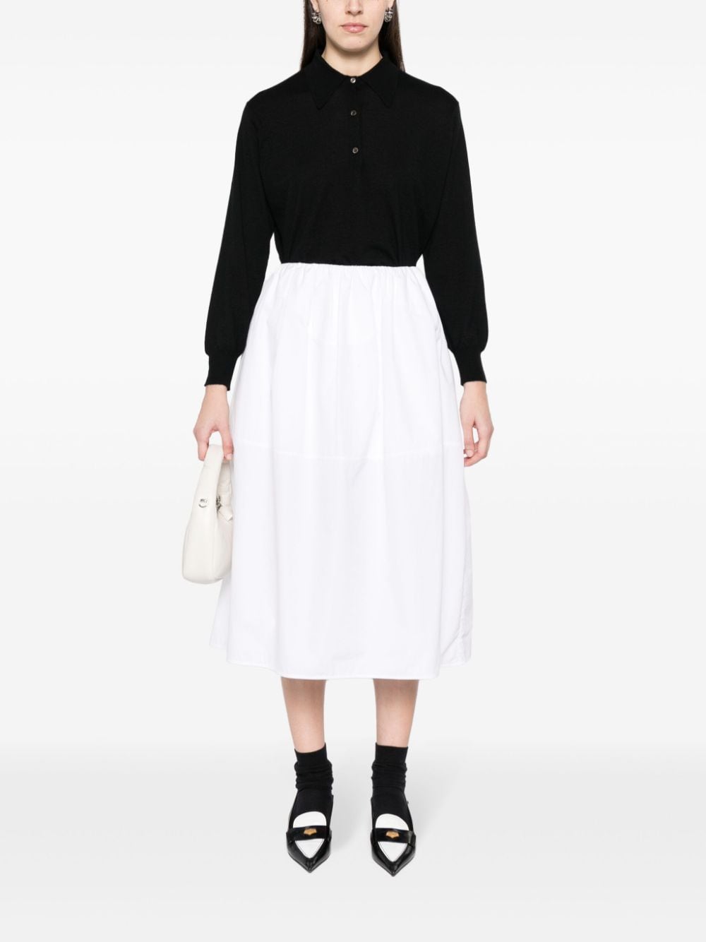 Prada T-shirts and Polos Black P24F2E14XDF0002 (Prada / ポロシャツ ) | Prada (プラダ)(2)