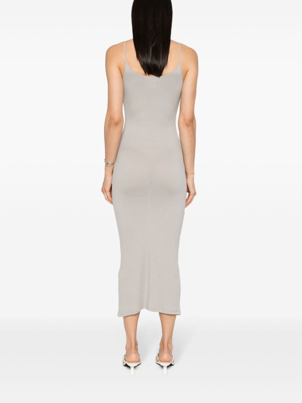 Majestic Dresses Dove Grey M043FRO249ROBE683 (MAJESTIC FILATURES / ワンピース・ドレス・オールインワン ) | MAJESTIC FILATURES (マジェスティック フィラチュール)(3)