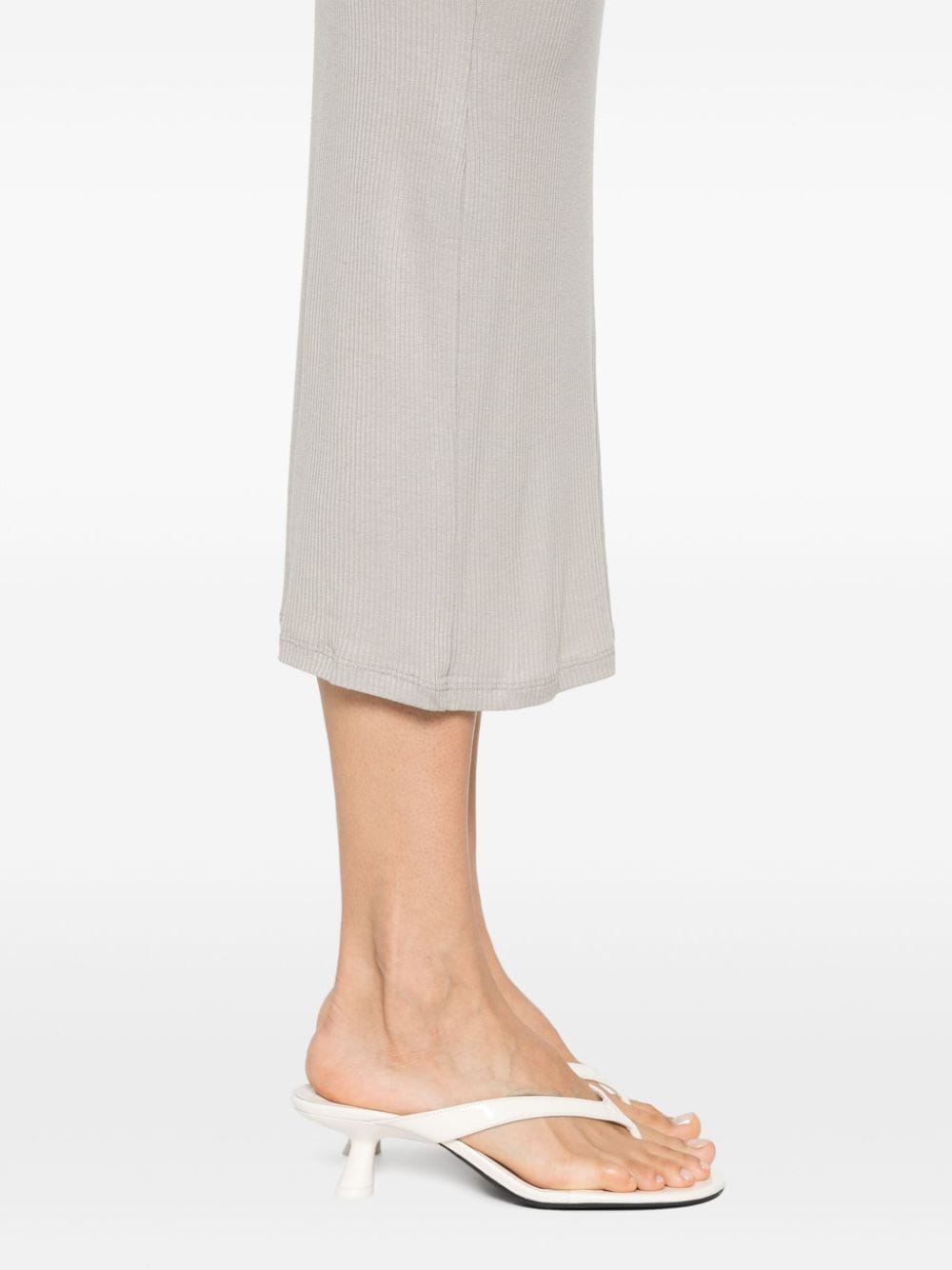 Majestic Dresses Dove Grey M043FRO249ROBE683 (MAJESTIC FILATURES / ワンピース・ドレス・オールインワン ) | MAJESTIC FILATURES (マジェスティック フィラチュール)(4)