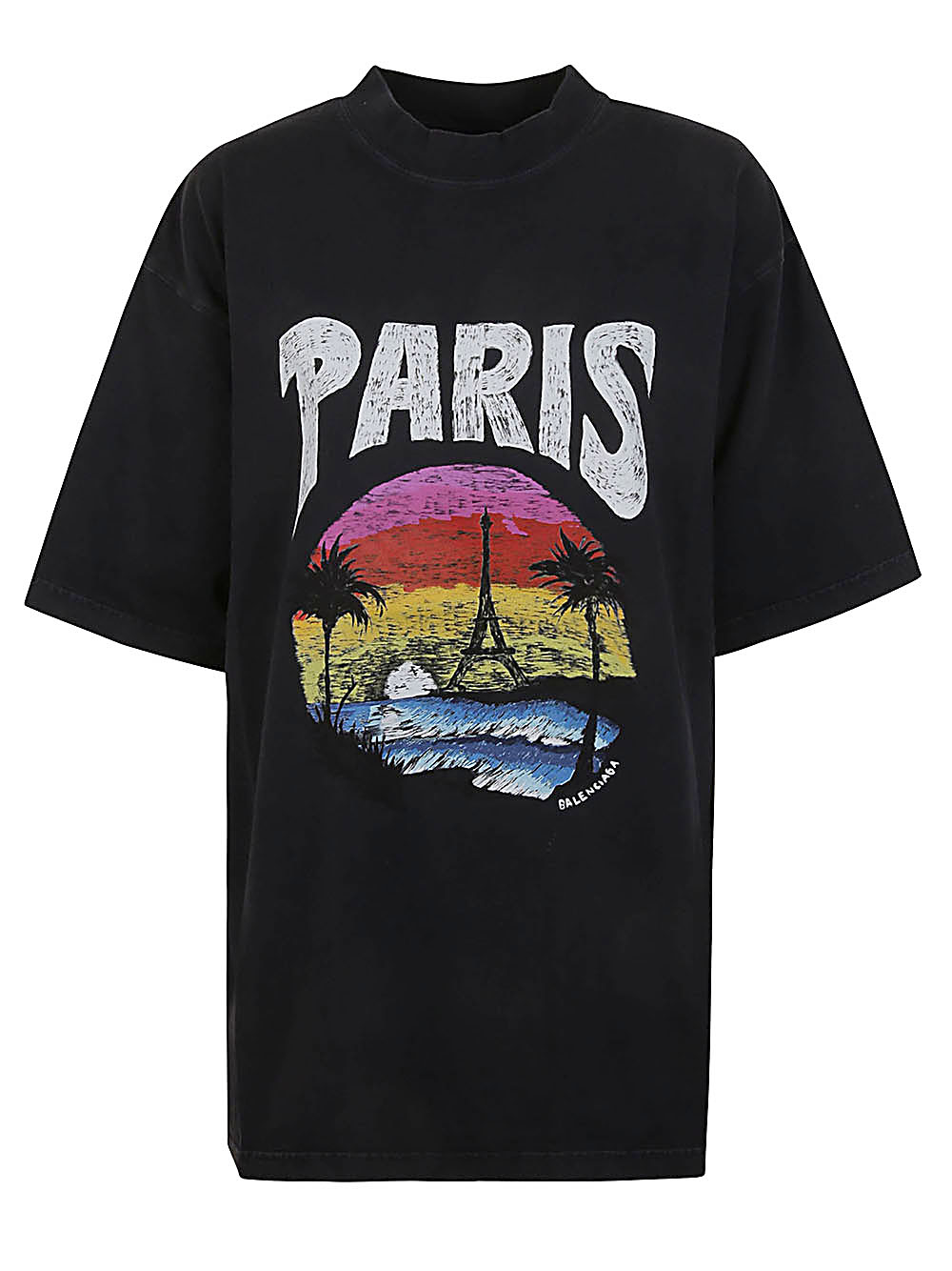 Balenciaga T-shirts and Polos BLACK 764235DTPVL91569 (Balenciaga / Tシャツ・カットソー ) | Balenciaga (バレンシアガ)