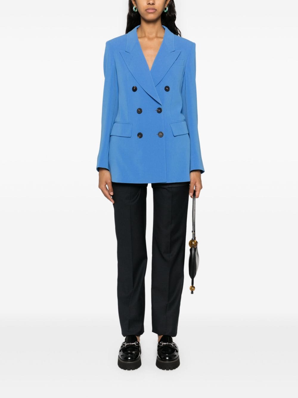 Alberto Biani Jackets Blue II866AC002883 (alberto biani / スーツ・ジャケット ) | alberto biani (アルベルト ビアーニ)(4)
