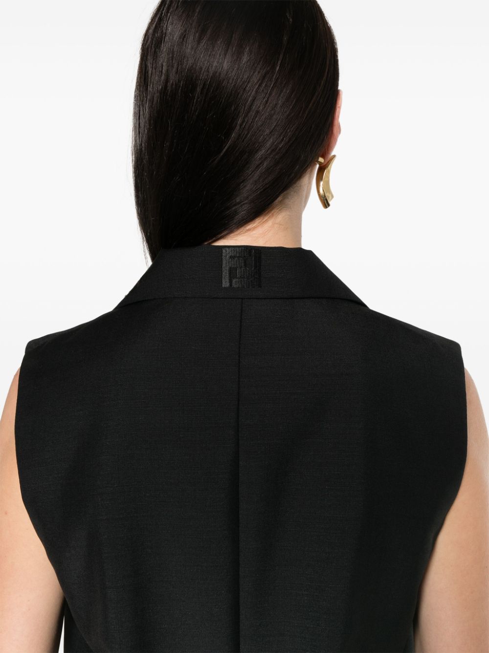 Fendi Sweaters Black FT5990S9AF0GME (FENDI / カジュアルジャケット・ベスト ) | FENDI (フェンディ)(2)