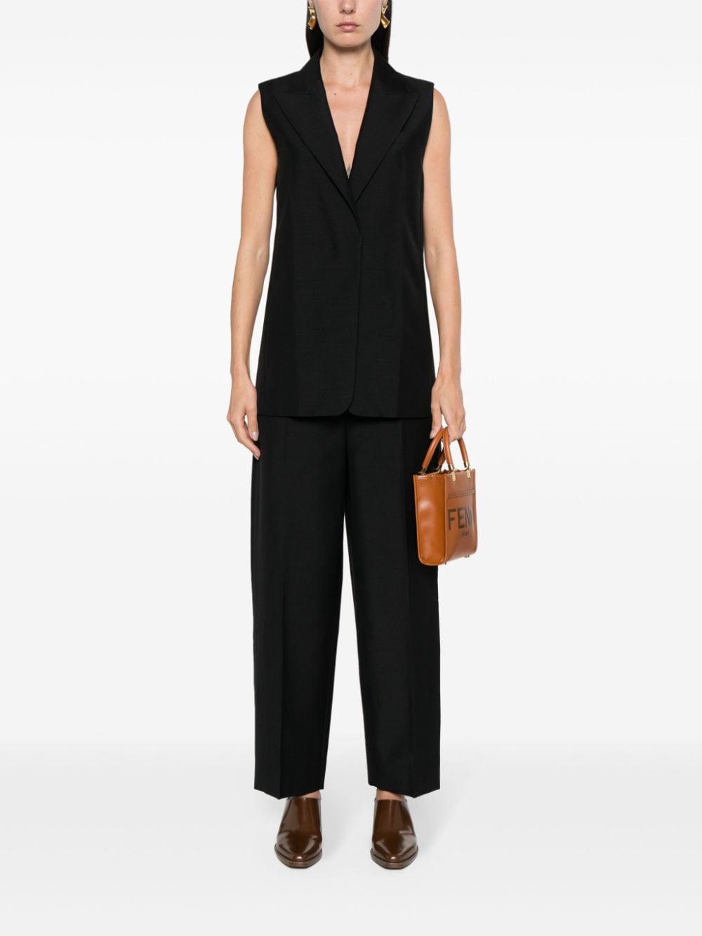 Fendi Sweaters Black FT5990S9AF0GME (FENDI / カジュアルジャケット・ベスト ) | FENDI (フェンディ)(4)