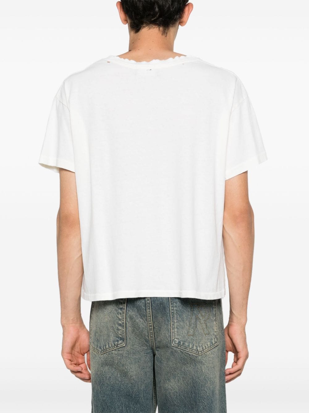 Enfants Riches Deprimes T-shirts and Polos White 010741DIRTWHITE (ENFANTS RICHES DÉPRIMÉS / Tシャツ・カットソー ) | ENFANTS RICHES DÉPRIMÉS (アンファン リッシュ デプリメ)(1)