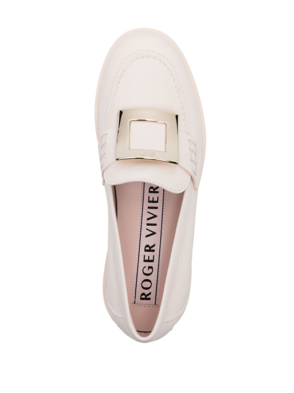 Roger Vivier Flat shoes Cream RVW7263791091TC019 (Roger Vivier / フラットシューズ ) | Roger Vivier (ロジェ ヴィヴィエ)(3)