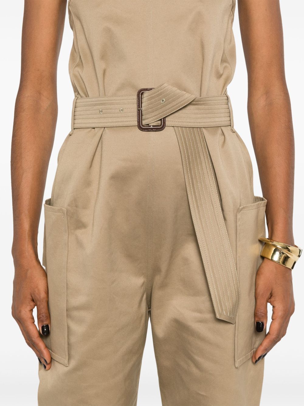 Saint Laurent Dresses Beige 788579Y7I142613 (Saint Laurent / ワンピース・ドレス・オールインワン ) | Saint Laurent (サンローラン)(3)