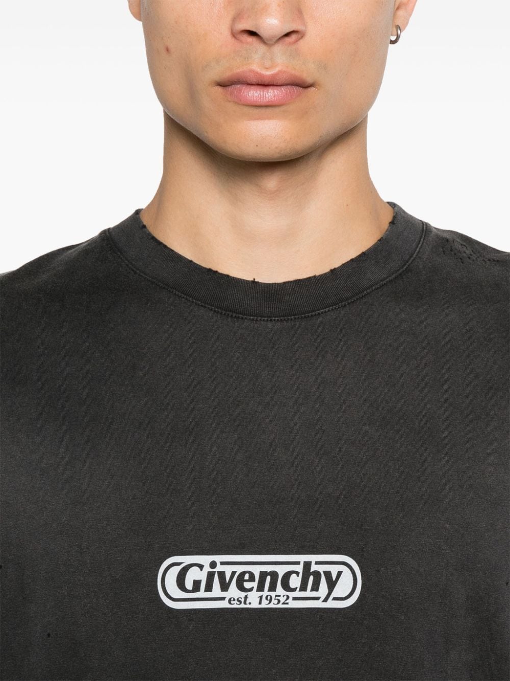 Givenchy T-shirts and Polos BLACK BM71JA3YGE001 (GIVENCHY / Tシャツ・カットソー ) | GIVENCHY (ジバンシィ)(1)